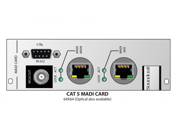 Soundcraft Vi Series Madi Card LWL Soundcraft Vi Series Madi Card LWL